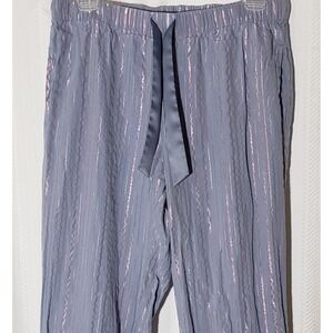 Victoria's Secret Sleepwear Women's Size S Lightweight Pajama Pants Light Blue